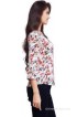 Ossi Casual 3/4 Sleeve Printed Women's Top